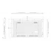 Hisense Smart TV 43 inch E5QTUK QLED 3840x2160 (4K) Full HD, Android 11, 500 cd/m², 8 ms, VESA, Black