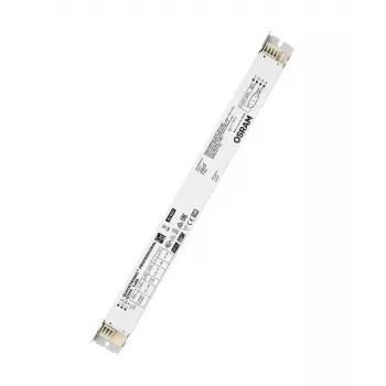 Electronic ballast Osram QTP5 1X80, lifetime 100000 h, AC 198–264 V, 50/60 Hz, 40 A, -20–50 °C, 360×30×21 mm