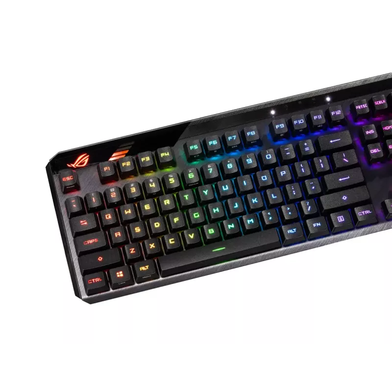 Keyboard cap ASUS ROG RX PBT Keycap Set Black 250g