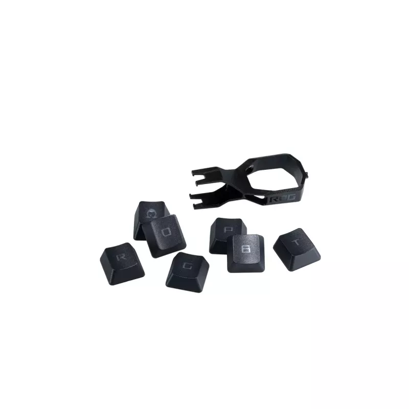 Keyboard cap ASUS ROG RX PBT Keycap Set Black 250g