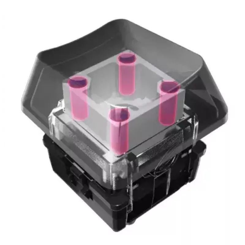 Keyboard cap ASUS ROG RX PBT Keycap Set Black 250g