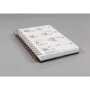 Writing Notebook Sigel JN625 A5 240 Sheets Beige Black