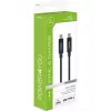 USB Cable Schwaiger LK 101 C USB 3.2 Gen 2 1 m Black