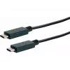 USB Cable Schwaiger LK 101 C USB 3.2 Gen 2 1 m Black