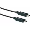 USB Cable Schwaiger LK 101 C USB 3.2 Gen 2 1 m Black