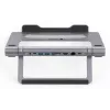 Techly ICA-NTB-DOCK91 Wired USB 3.2 Gen 1 (3.1 Gen 1) Type-C Silver
