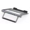 Techly ICA-NTB-DOCK91 Wired USB 3.2 Gen 1 (3.1 Gen 1) Type-C Silver
