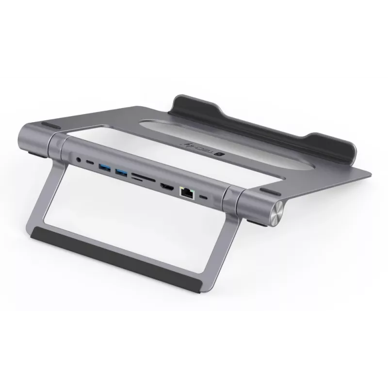Techly ICA-NTB-DOCK91 Wired USB 3.2 Gen 1 (3.1 Gen 1) Type-C Silver