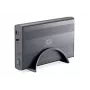 Conceptronic 3.5 inch Hard Disk Box USB 3.0, HDD enclosure, 3.5 inch, Serial ATA, Serial ATA II, 4.8 Gbit/s, USB connectivity, Graphite