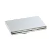 Business Card Holder Sigel VZ136 Aluminium Silver