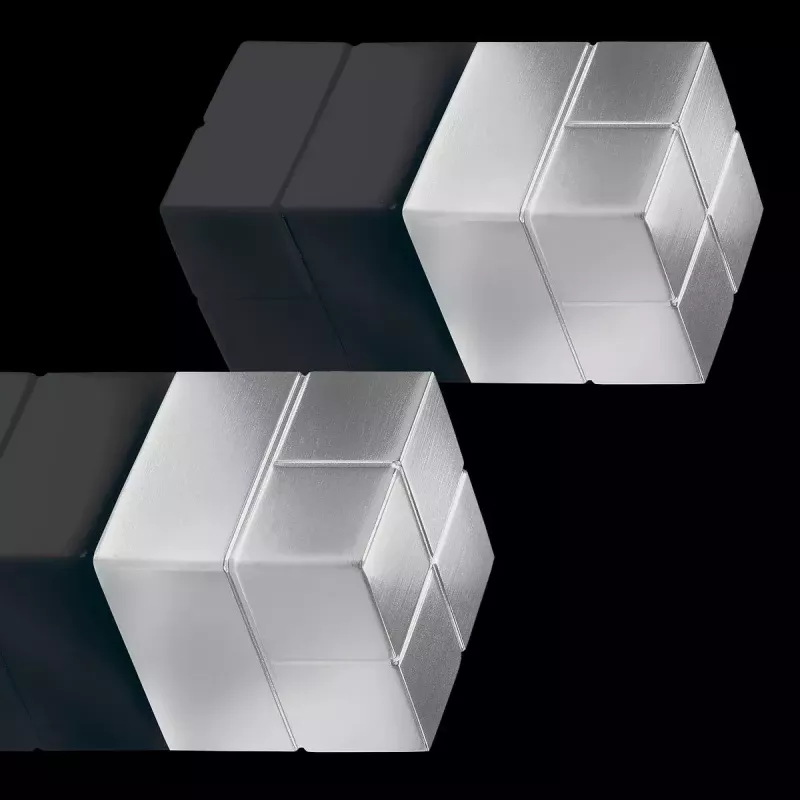 Craft Magnet Cube Sigel BA706 Neodymium Silver 20mm