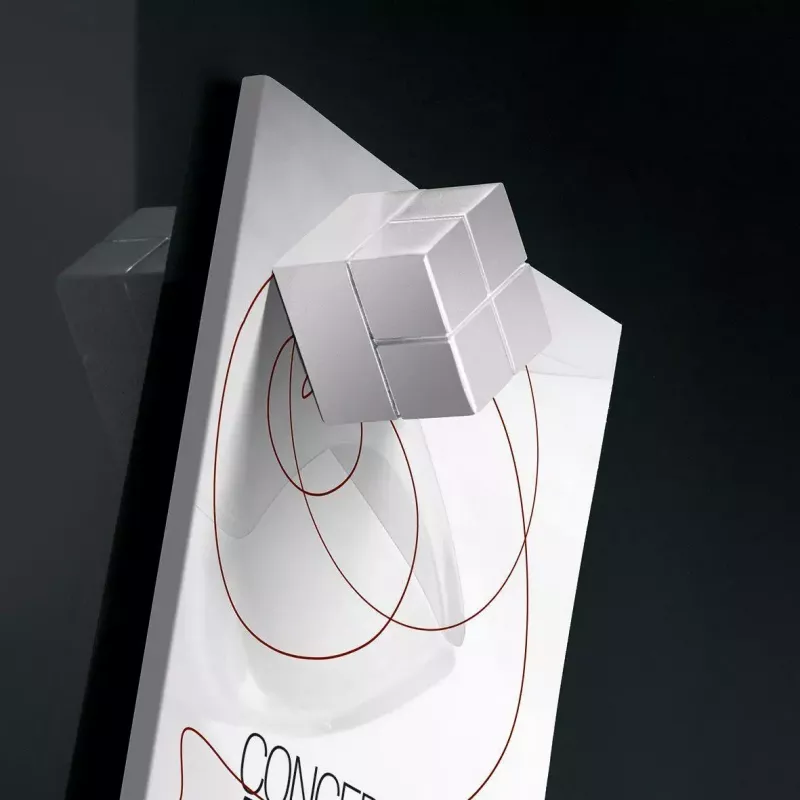 Craft Magnet Cube Sigel BA706 Neodymium Silver 20mm