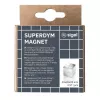 Craft Magnet Cube Sigel BA706 Neodymium Silver 20mm