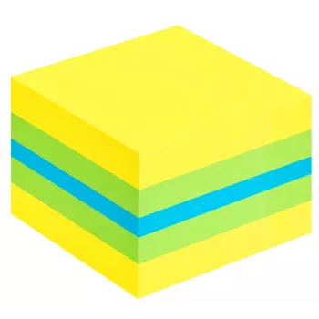 3M Post-it 2051L note paper Square Blue, Green, Turquoise, Yellow 400 sheets Self-adhesive