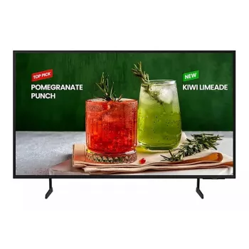 Samsung BE85D-H 85 inch 4K UHD Smart Signage Display - Tizen, Wi-Fi, 16/7
