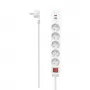 Hama 00223186 power extension 1.4 m 5 AC outlet(s) Indoor White