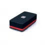 Eraser Sigel BA187 EVA Fleece Black Red 90x45x26mm