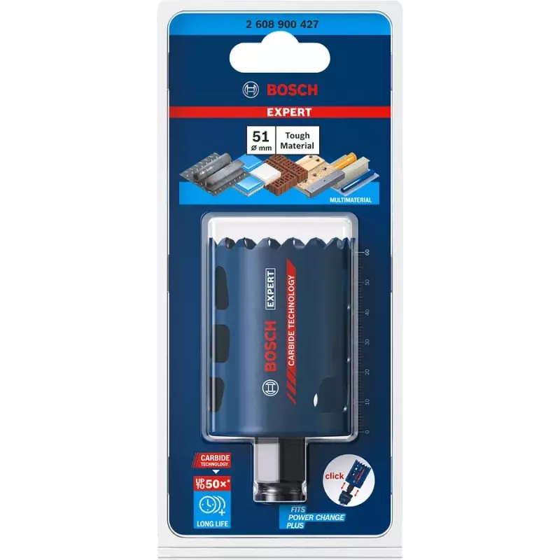 Drill hole saw Bosch 2 608 900 427 5.1 cm for brick plastic wood