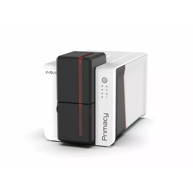 Card printer Evolis Primacy 2 USB Ethernet 300 dpi — single- or dual-sided PVC card printing