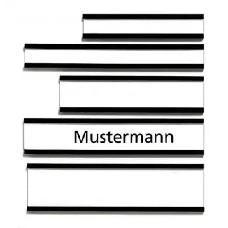 Nameplate Rectangle Franken C114