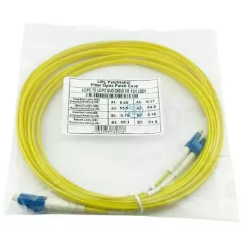 Fibre optic cable BlueOptics SFP3131BU2.5MK 2.5 m LC Yellow