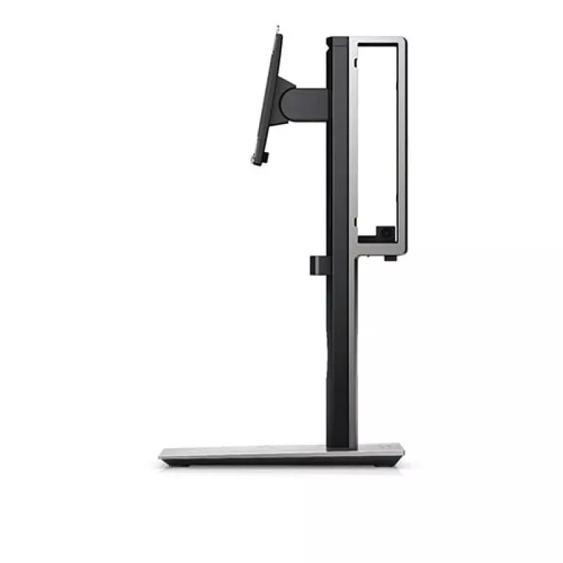 DELL Micro Form Factor All-in-One Stand - MFS18, Freestanding, 5.7 kg, 48.3 cm (19 inch), 68.6 cm (27 inch), Height adjustment, Black, Silver