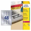 Self-adhesive printer label Avery L6009-8