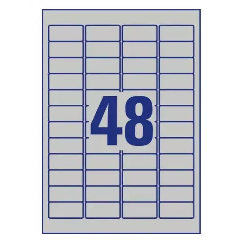 Self-adhesive printer label Avery L6009-8