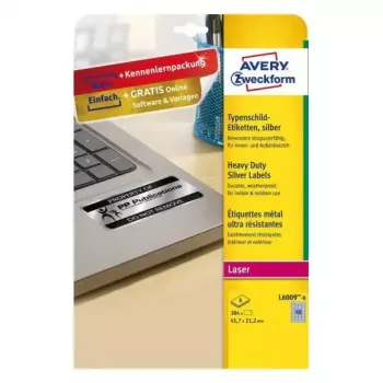 Self-adhesive printer label Avery L6009-8
