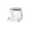 Wall mounted rack Equip Slim Flex 19' Cabinet 5U RAL7035 Grey