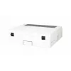 Wall mounted rack Equip Slim Flex 19' Cabinet 5U RAL7035 Grey
