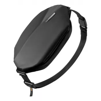 Shoulder bag Inateck LB03014 — unisex polyester 900D, zipper closure, 4 L, black