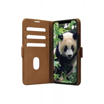 Wallet case dbramante1928 iPhone 14 Plus Tan 3 card pockets