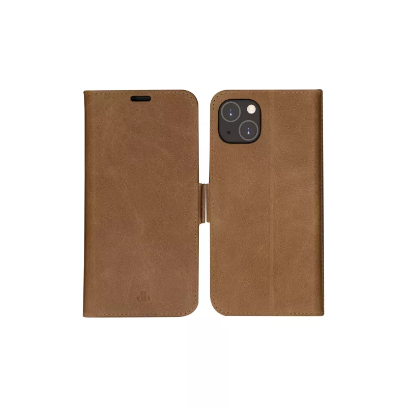 Wallet case dbramante1928 iPhone 14 Plus Tan 3 card pockets