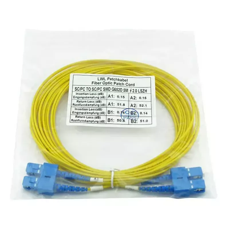 BlueOptics CAB-SMF-SC-SC-5-BO InfiniBand fibre optic cable 5 m SC SC
