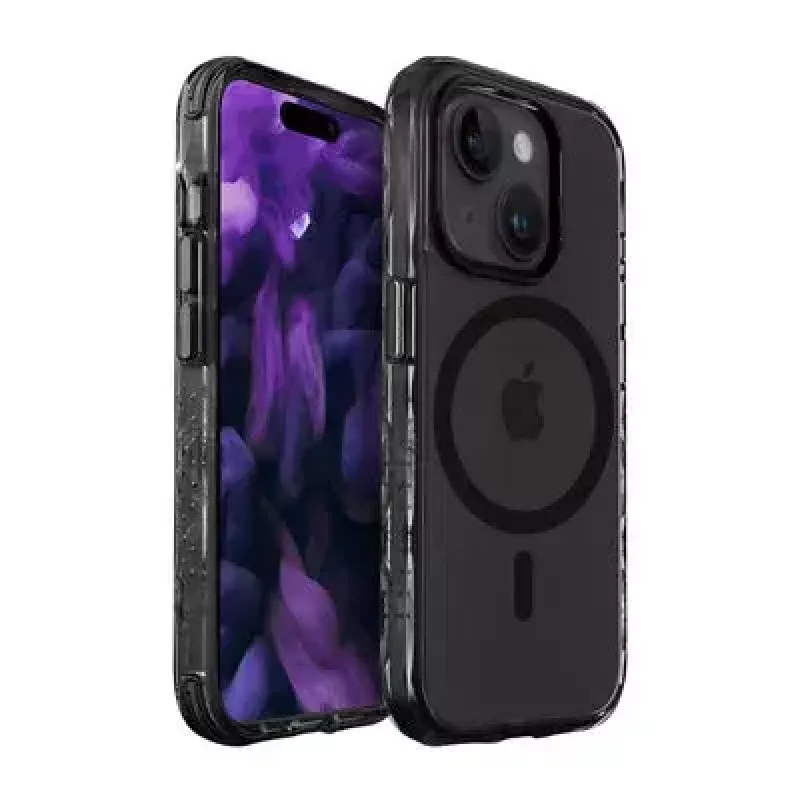 Cover LAUT Crystal Matter X iPhone 15 Plus 17 cm Black Transparent