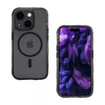 Cover LAUT Crystal Matter X iPhone 15 Plus 17 cm Black Transparent
