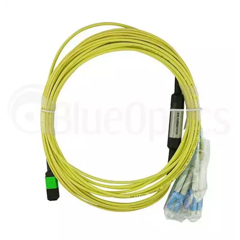 Fibre optic cable MPO 4x LC BlueOptics CBL-MPO12-4LC-SMF-10M 10m G.657.A1