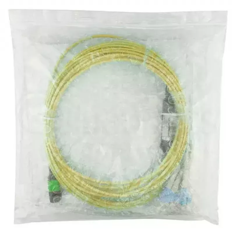 Fibre optic cable MPO 4x LC BlueOptics CBL-MPO12-4LC-SMF-10M 10m G.657.A1