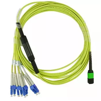 Fibre optic cable MPO 4x LC BlueOptics CBL-MPO12-4LC-SMF-10M 10m G.657.A1