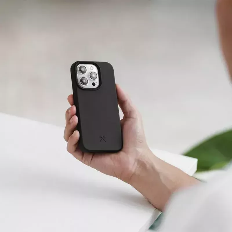 Woodcessories Bio Case mobile phone case 17 cm 6.7 inch Cover Black