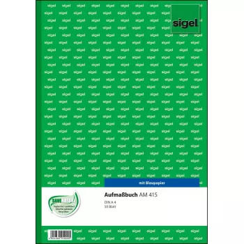 Business Form Sigel AM415 Green White A4 50 Sheets