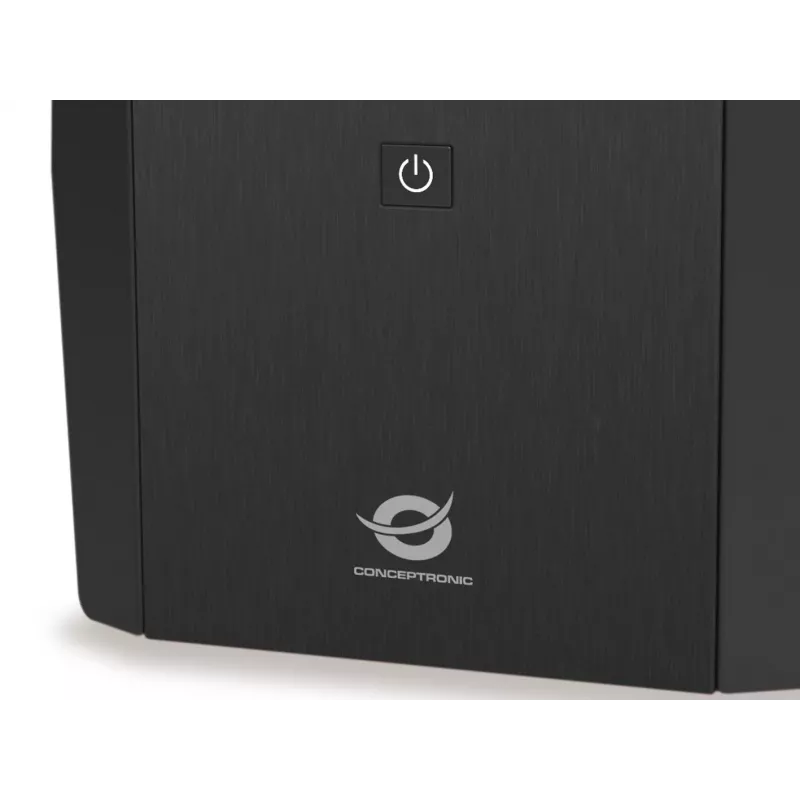 Conceptronic ZEUS03G 1200VA 720W UPS, UK socket x 4, HID USB, RJ45 In/Out, AVR