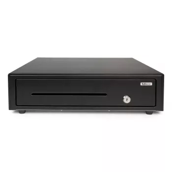 Electronic cash drawer Safescan SD-4141, steel housing, black, 410×415×115 mm, includes 6 keys