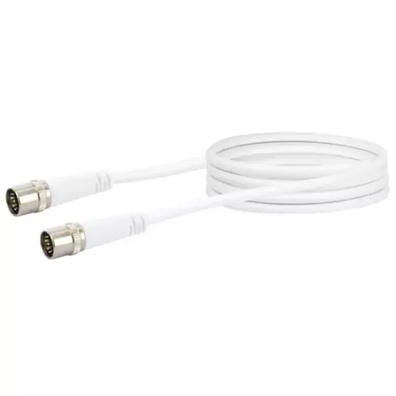 Coaxial Cable Schwaiger KDSK15042 F F 1.5m White