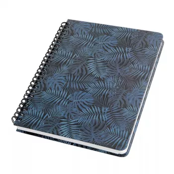 Writing notebook Sigel JN602 A5 120 sheets Black Blue