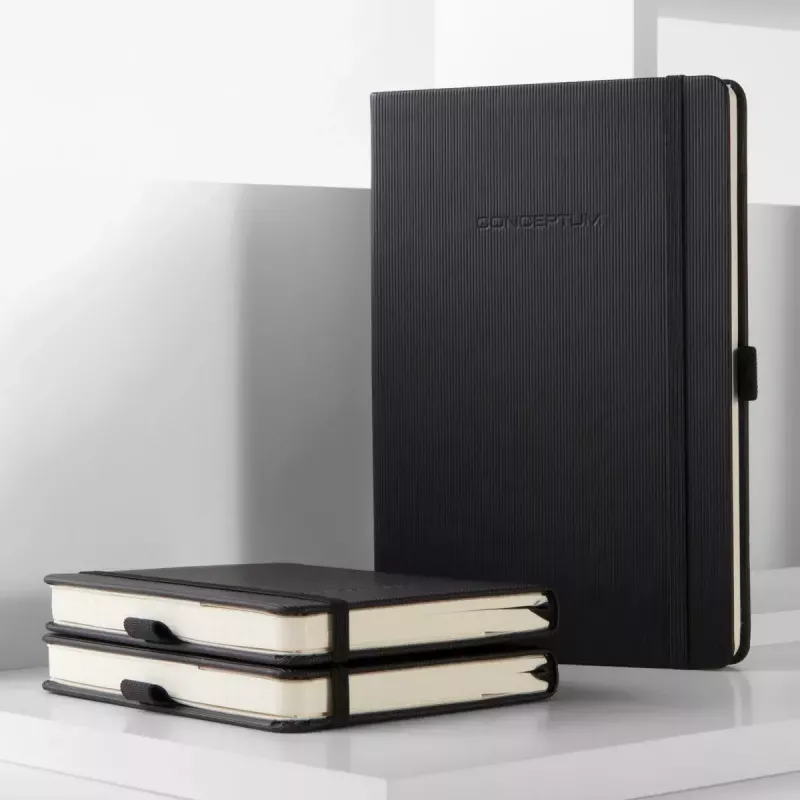 Writing notebook Sigel CONCEPTUM A6 194 sheets Black
