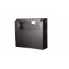 Wall mounted rack Equip Slim Flex 19' Cabinet 5U RAL9005 Black