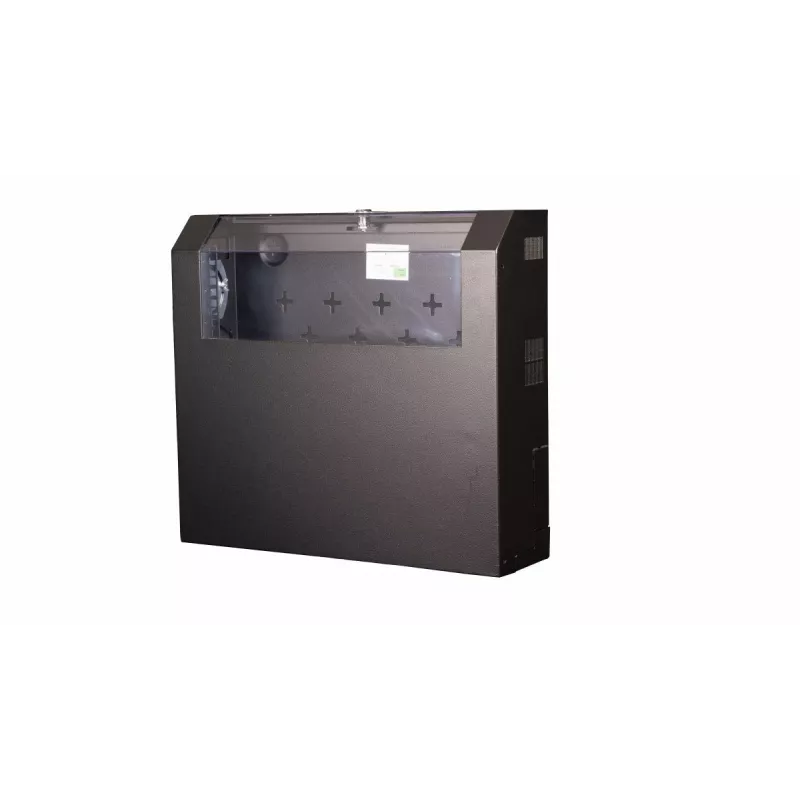 Wall mounted rack Equip Slim Flex 19' Cabinet 5U RAL9005 Black