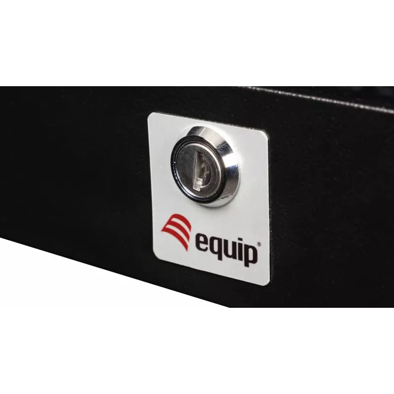 Wall mounted rack Equip Slim Flex 19' Cabinet 5U RAL9005 Black